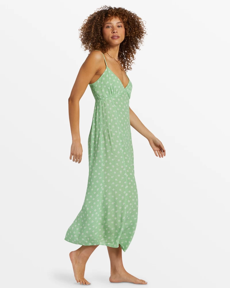 Billabong Summer Shine Midi Dress - Bright Meadow