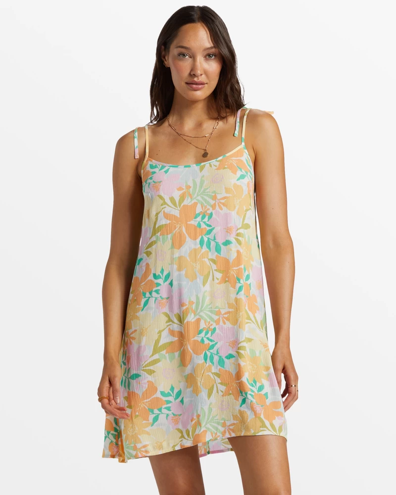 Billabong Your Love Mini Slip Dress - Multi