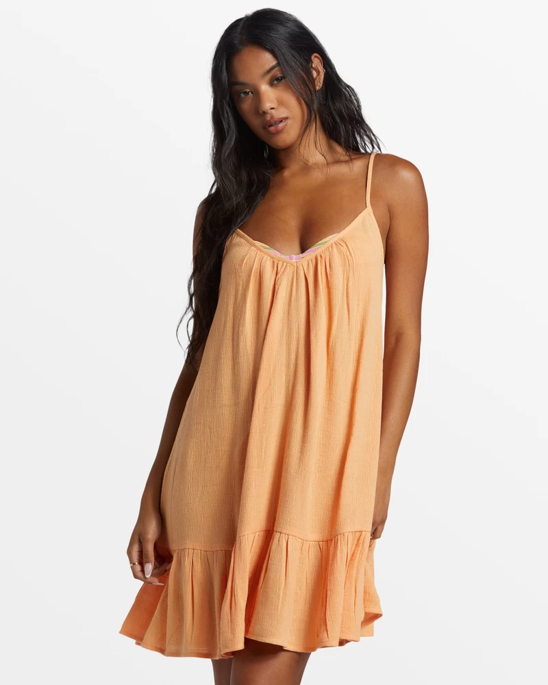 Billabong Beach Vibes Beach Cover-Up - Tangy Peach