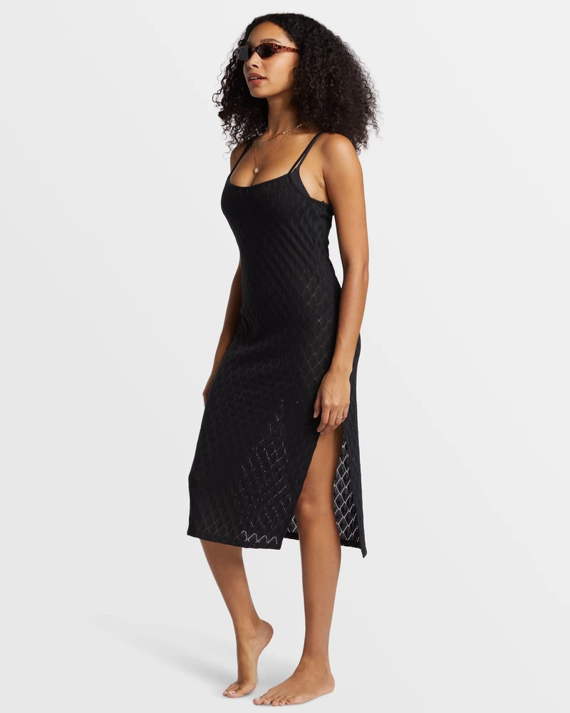 Billabong Day Dream Dress - Black Pebble