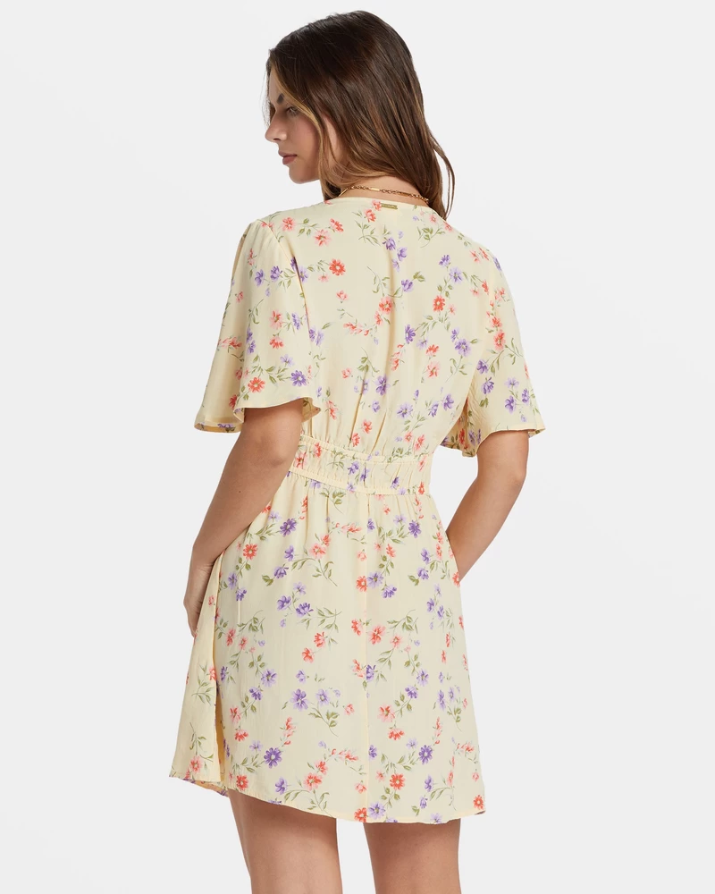 Billabong Kismet Mini Dress - Yellow