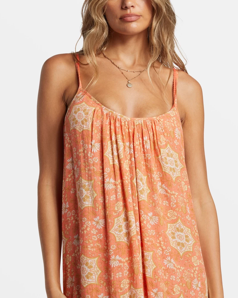 Billabong Beach Vibes Swim Cover Up - Sweet Papaya