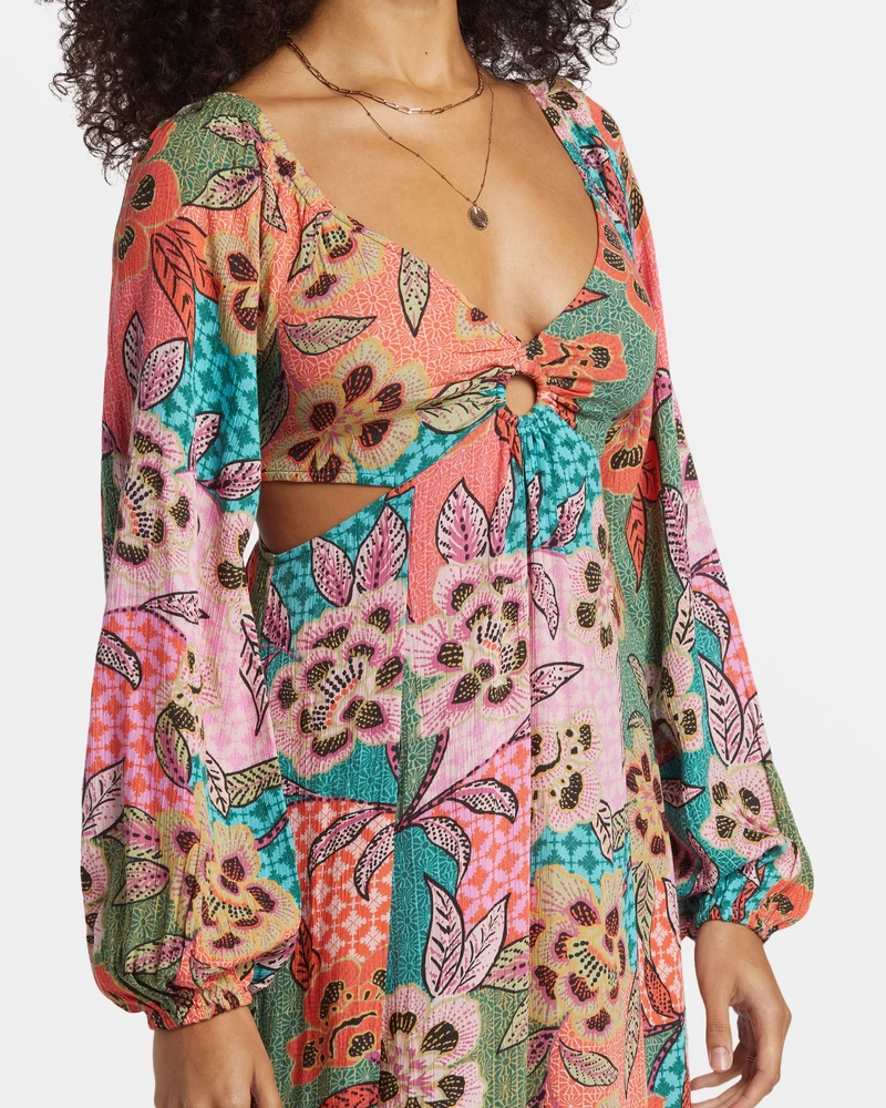 Vestido Maxi Last Call Billabong - Emerald Bay