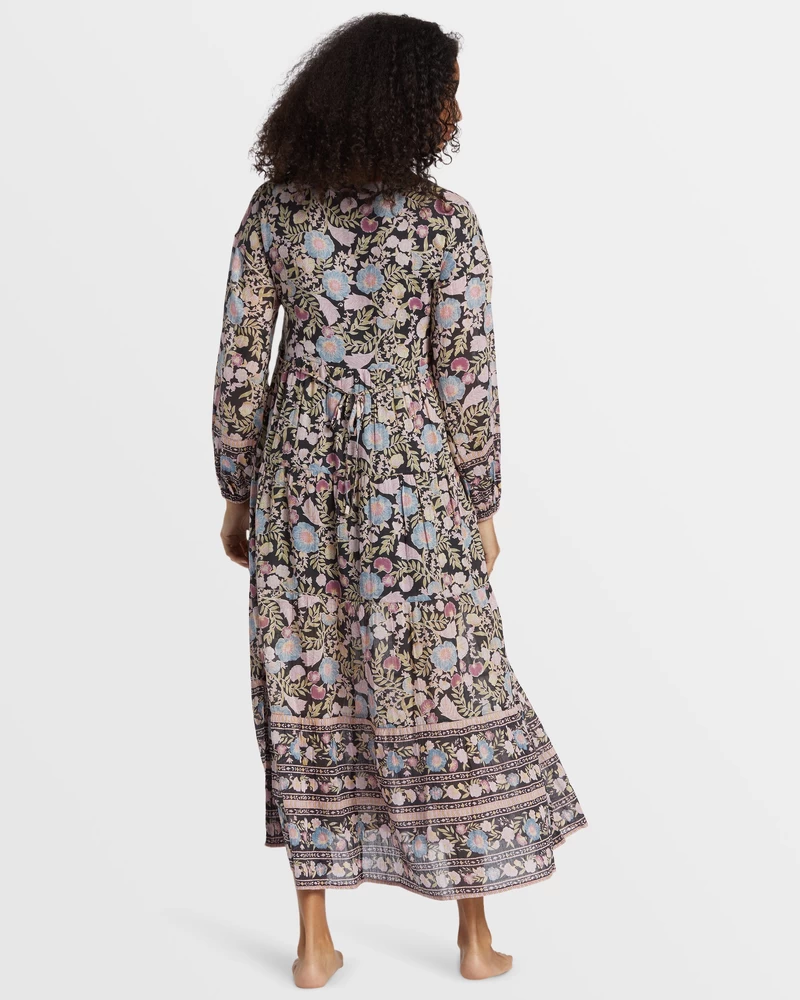 Billabong Adore You Maxi Dress - Black Sands