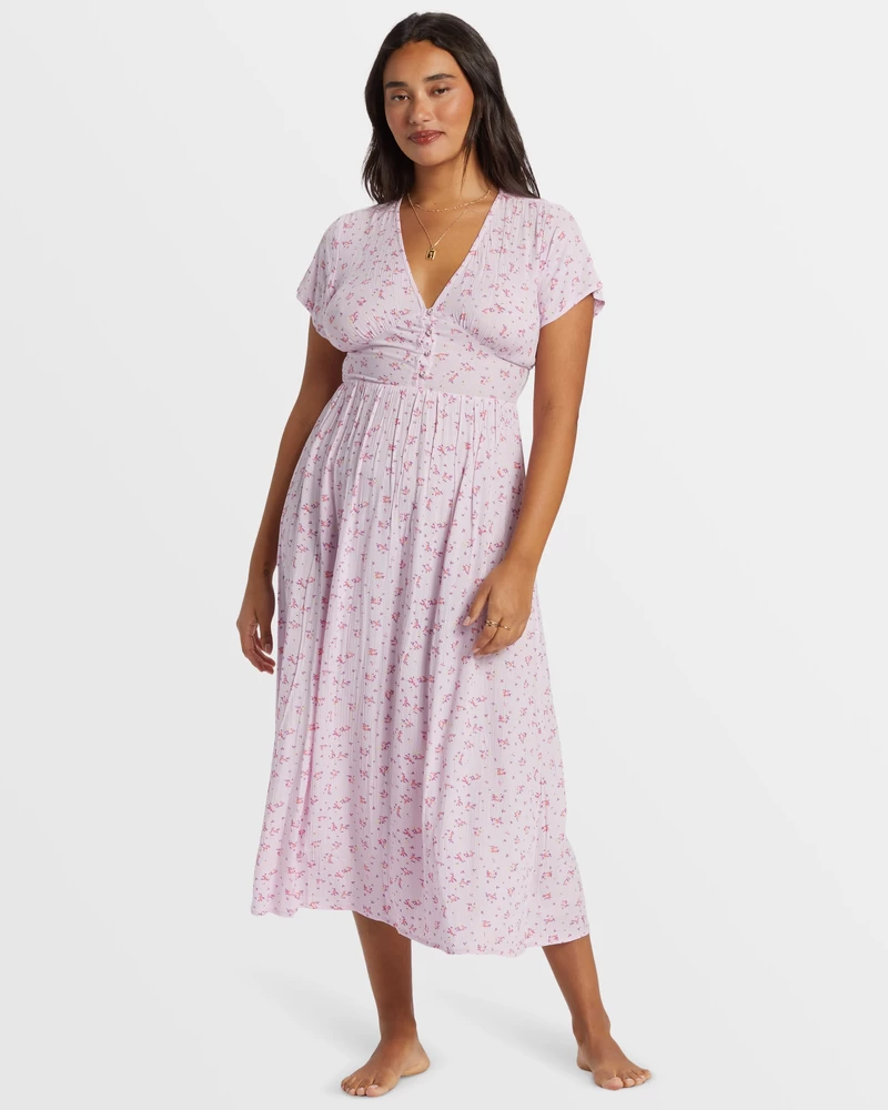 Billabong Morning Sky Midi Kleit - Jäälavendel