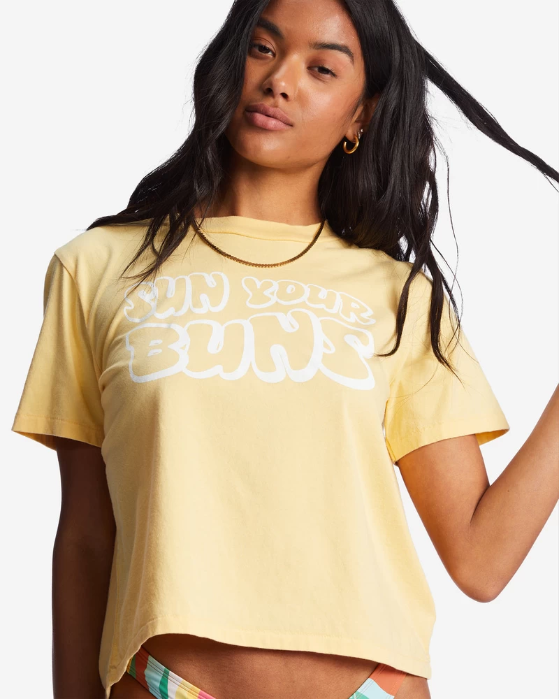 Billabong Sun Your Buns T-krekls - Svaigi Spiests
