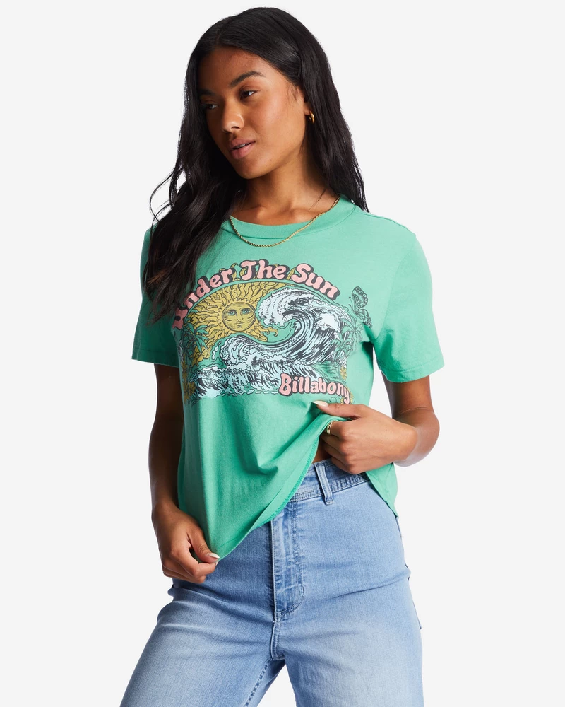 Billabong Choppy Waters T-Shirt - Sweet Grass