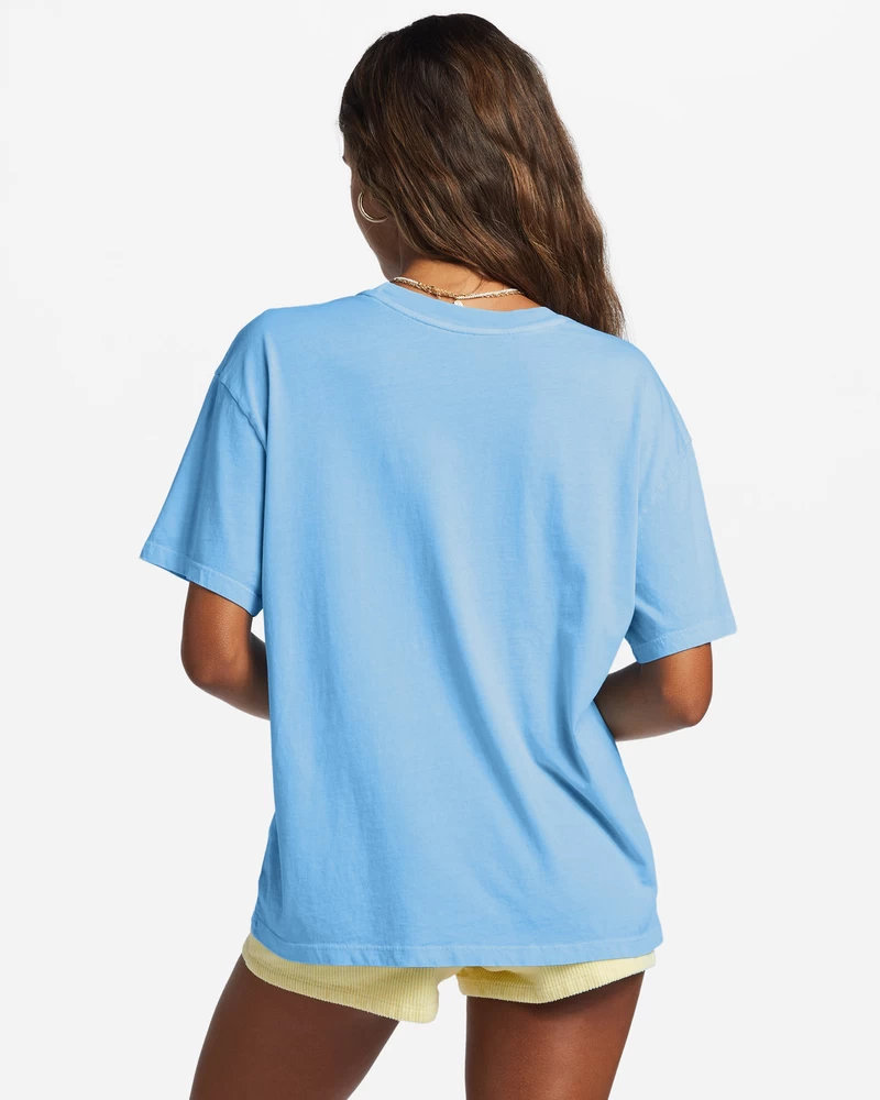 Billabong Forever And Ever Oversized T-Shirt - Summer Sky