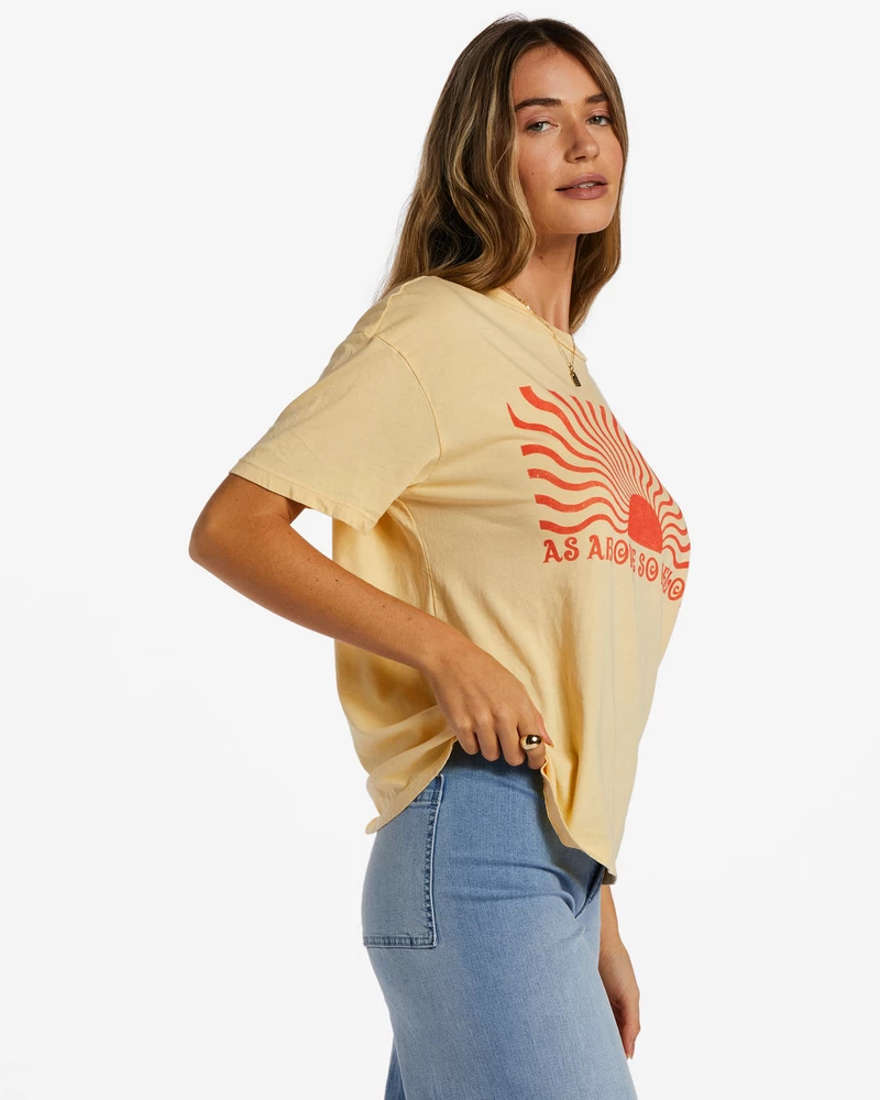 Billabong As Above So Below T-Shirt - Buttermilk