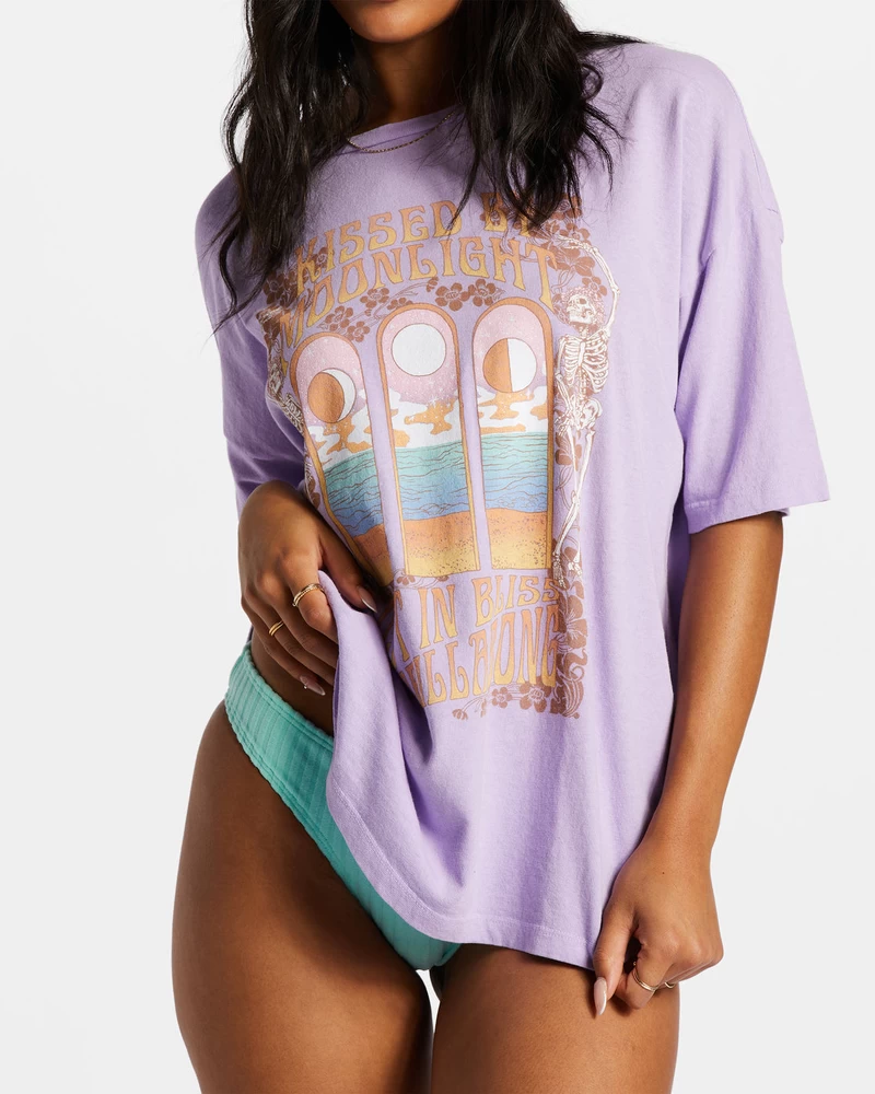 Billabong Moonlight Kiss T-Shirt - Lilac Breeze