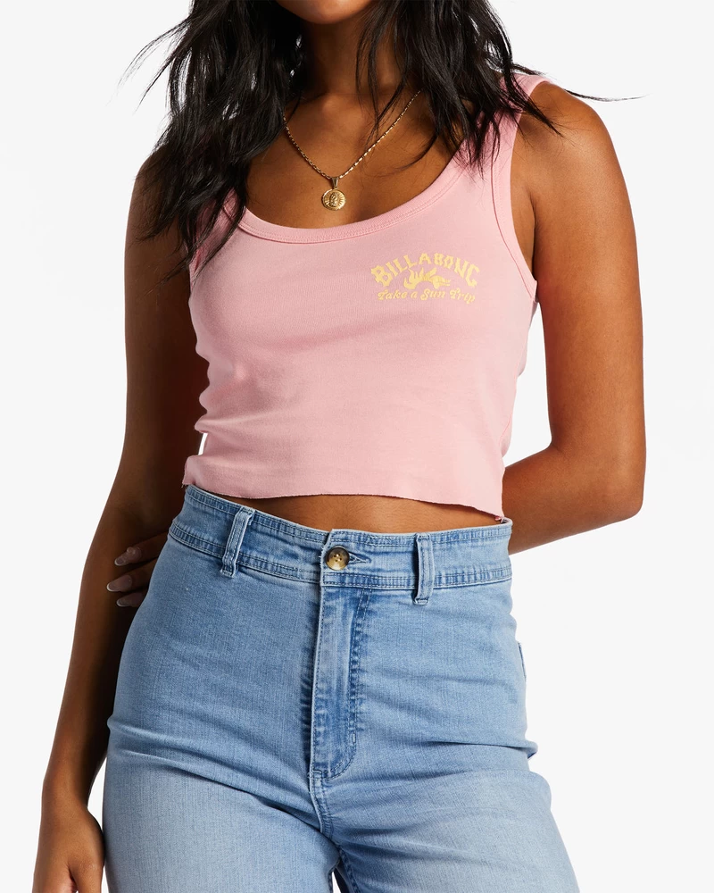 Billabong Sun Coast T-krekls - Flamingo