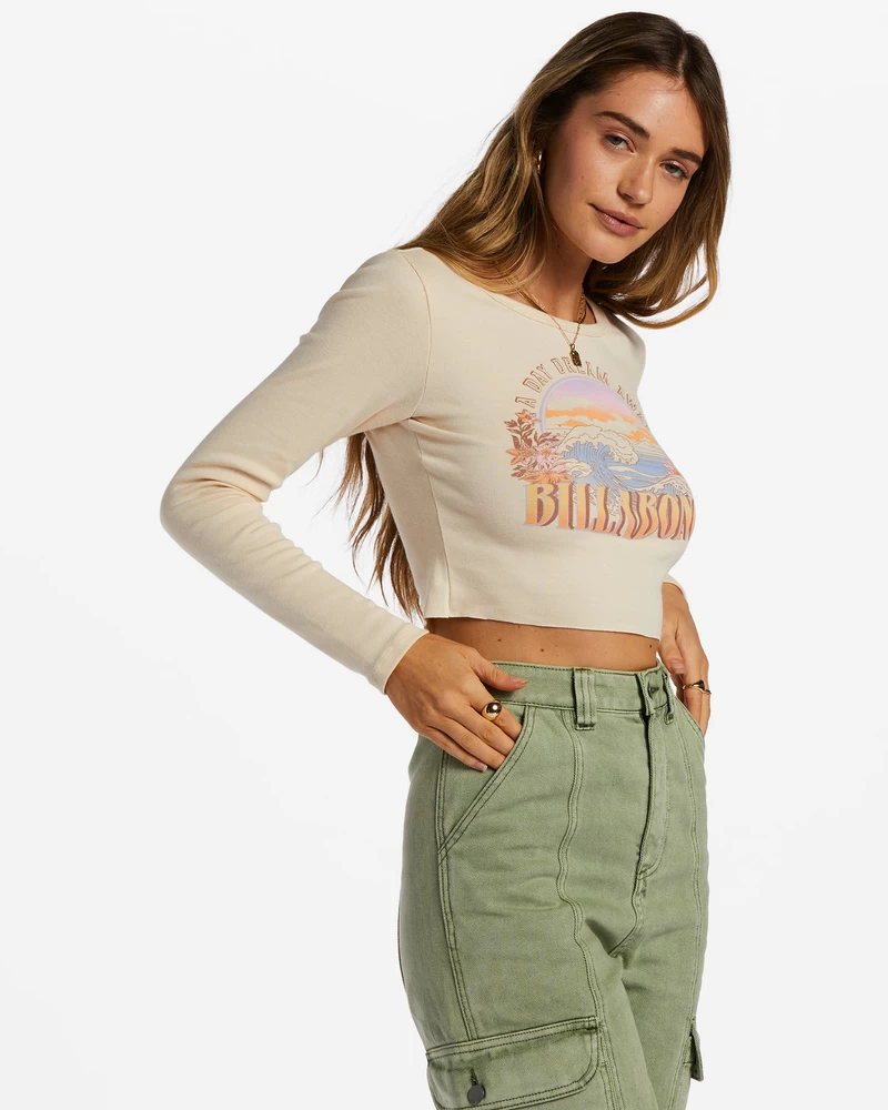 Billabong Daydream Away T-Shirt - Antique White