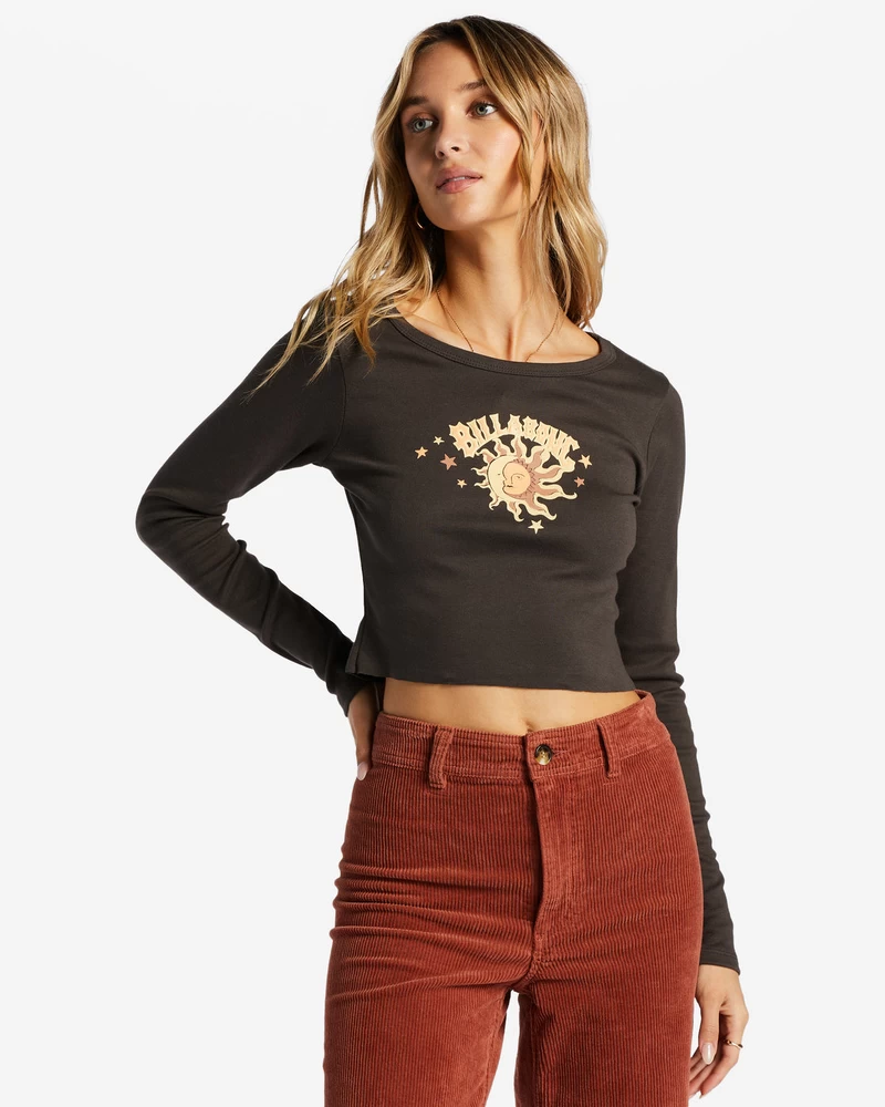 Billabong Show Peace T-Shirt - Off Black