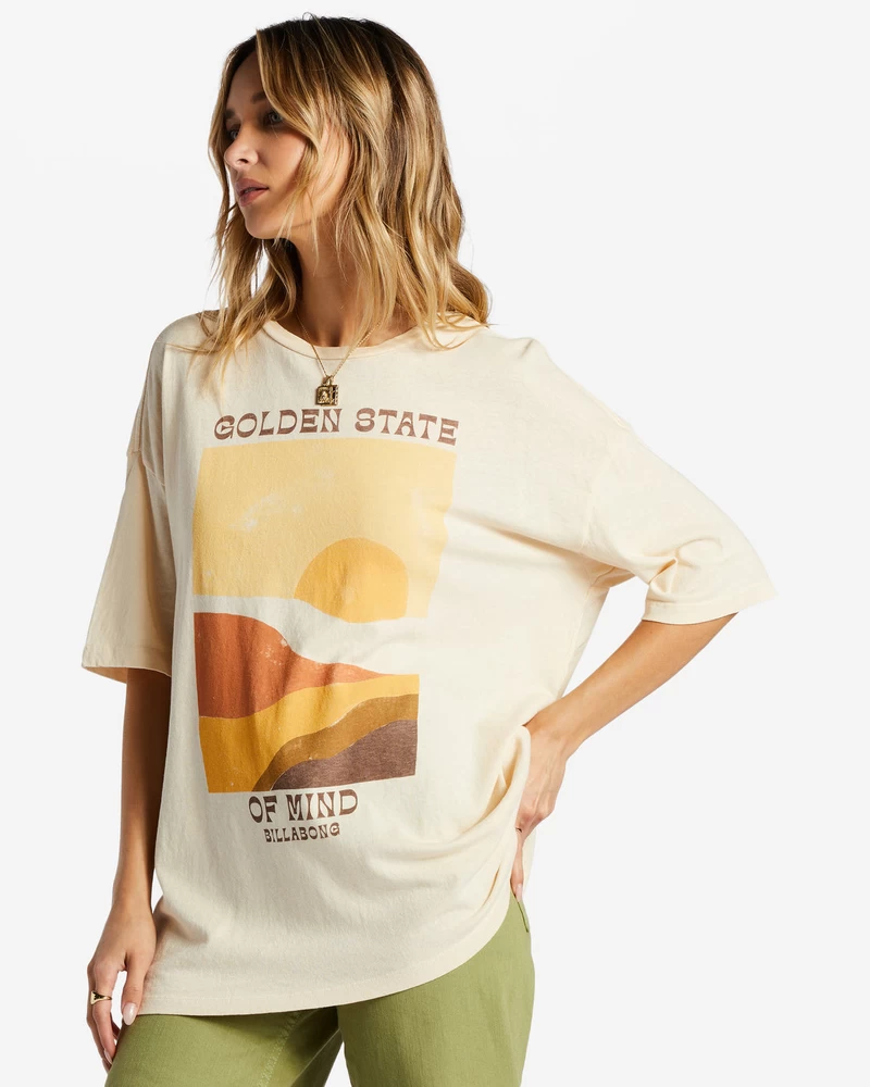 Billabong Vast Horizons T-Shirt - Antique White