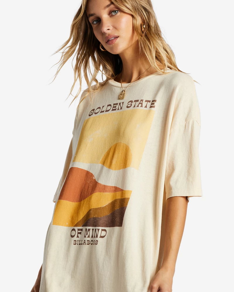 Billabong Vast Horizons T-Shirt - Antique White