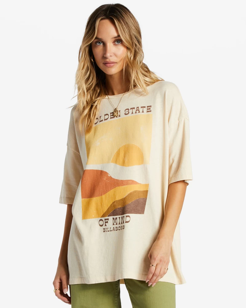 Billabong Vast Horizons T-Shirt - Antique White