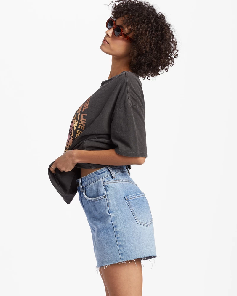 Billabong Feel Like Sunshine T-Shirt - Off Black