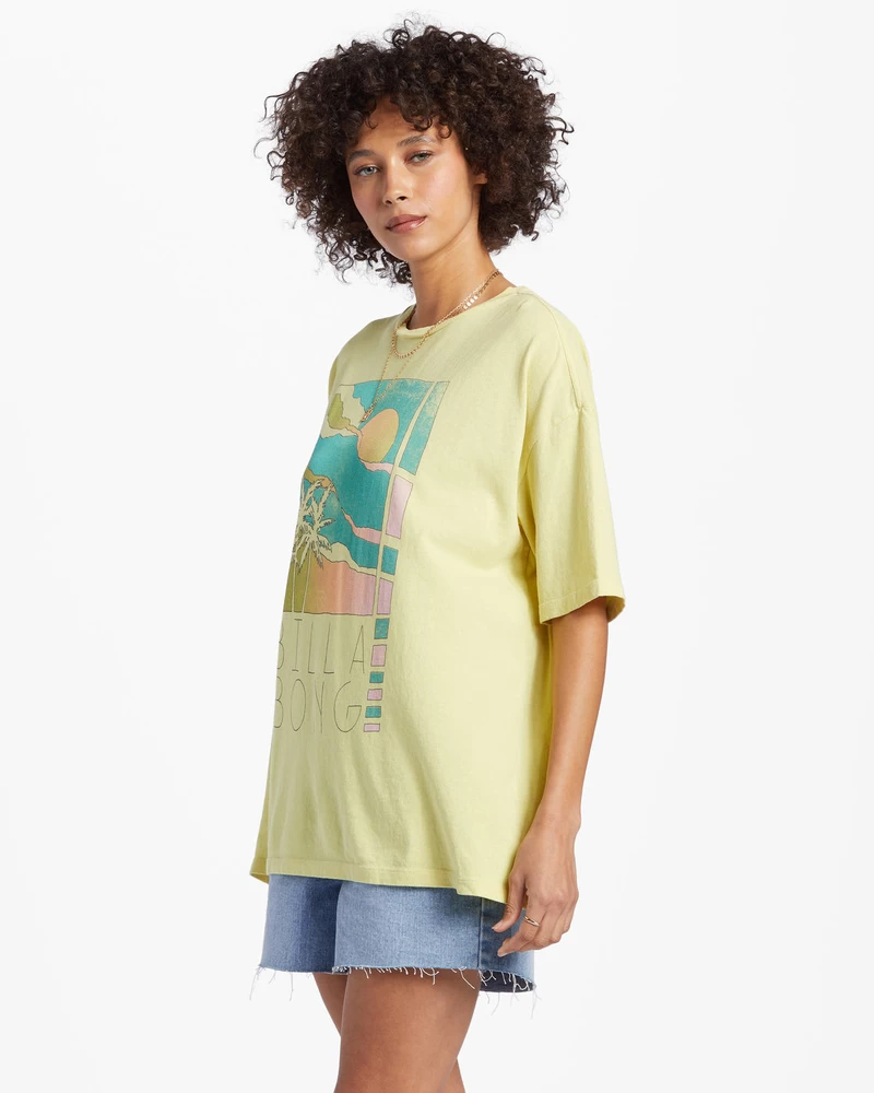 Billabong Rainbow Skies T-Shirt - Limelight