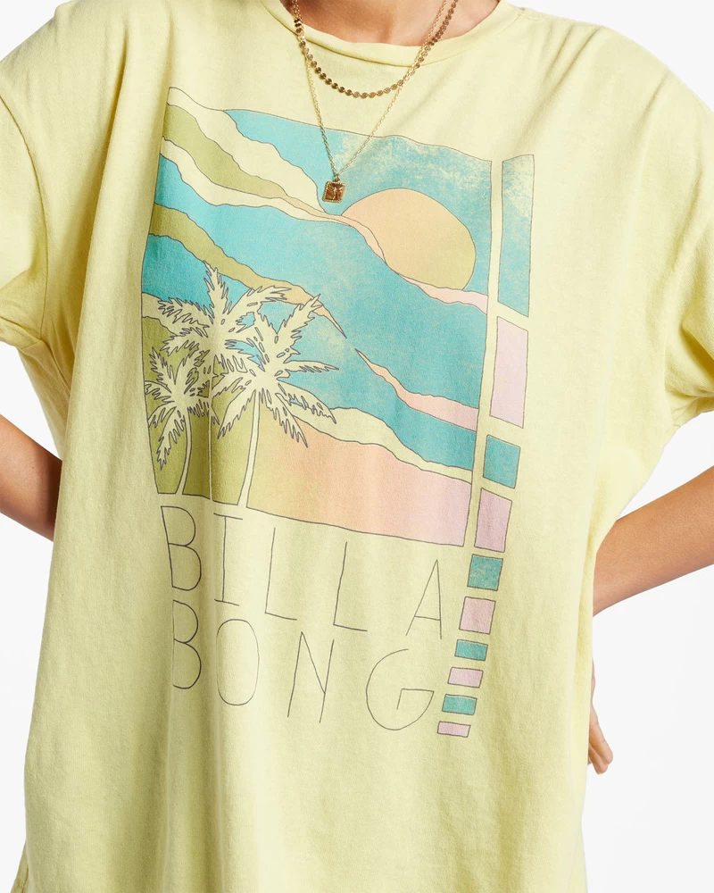 Billabong Rainbow Skies T-Shirt - Limelight