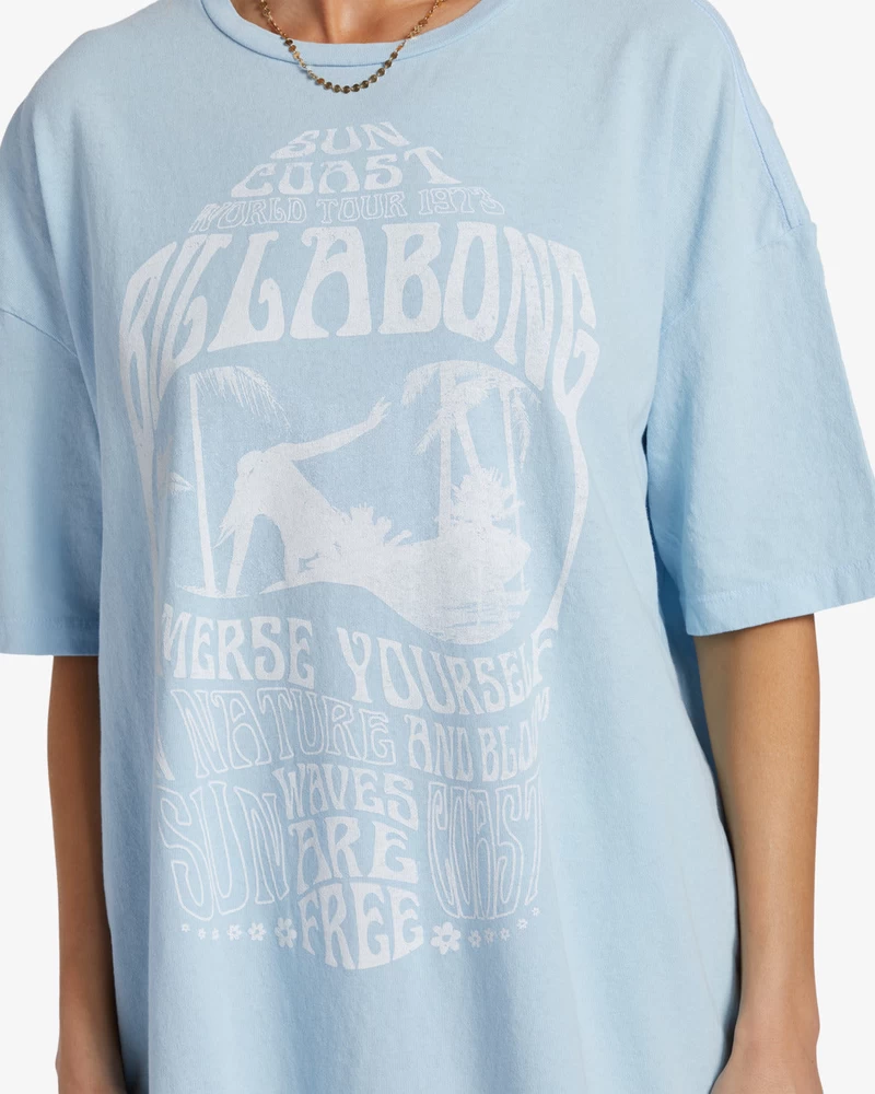 Billabong Sun Coast T-Shirt - Bliss Blue