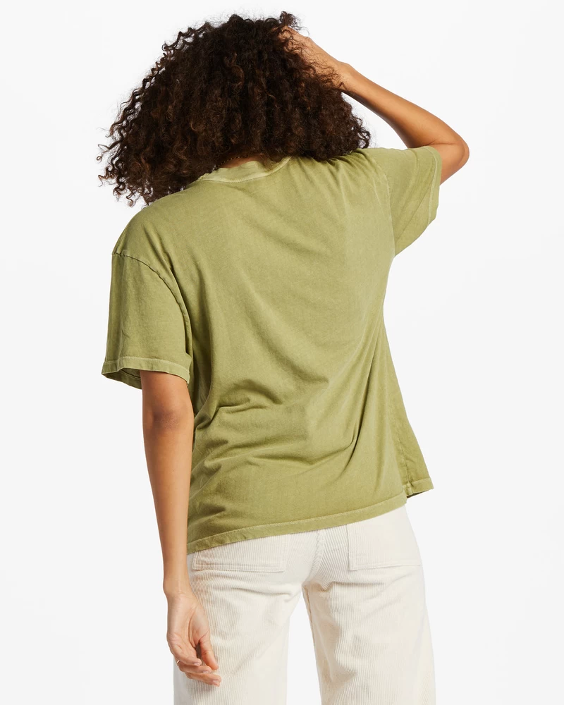 Billabong Stay Wavy T-Shirt - Avocado