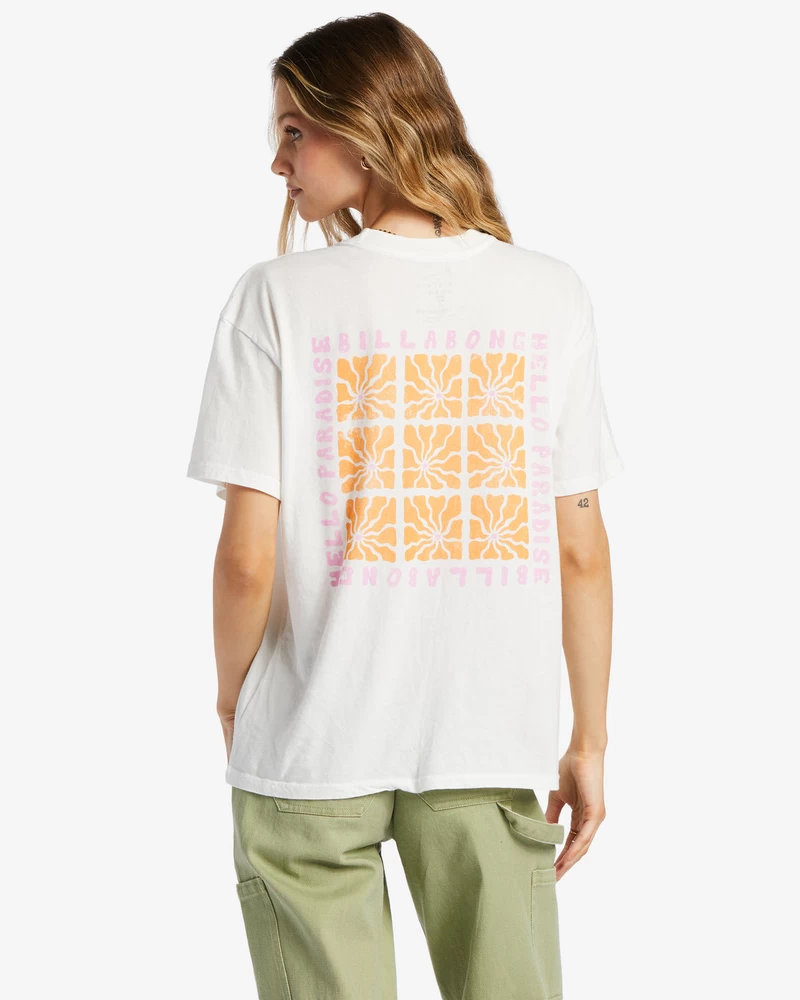Billabong Another Day In Paradise T-Shirt - Salt Crystal