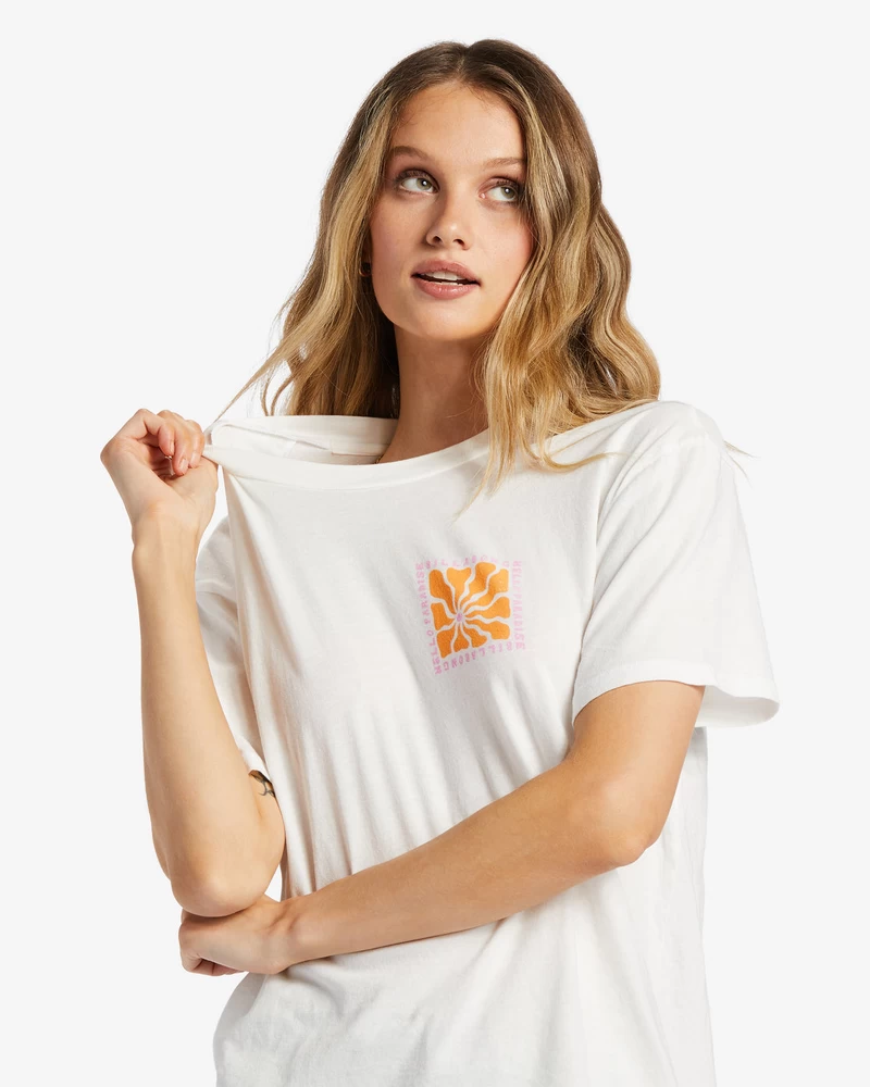 Billabong Another Day In Paradise T-Shirt - Salt Crystal