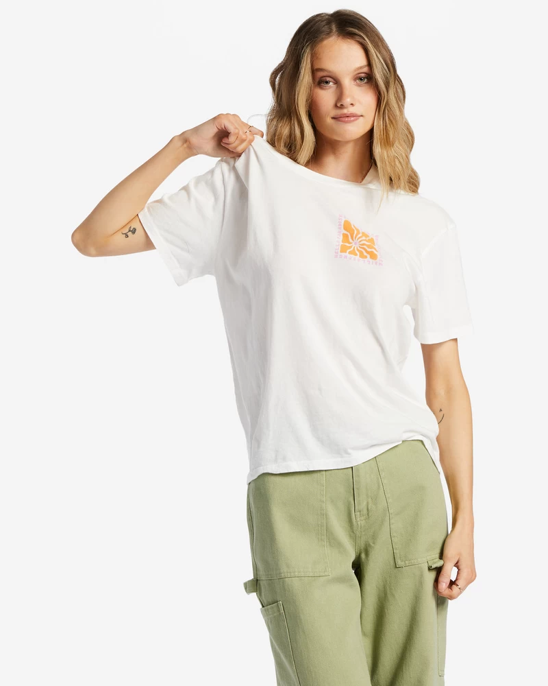 Billabong Another Day In Paradise T-Shirt - Salt Crystal