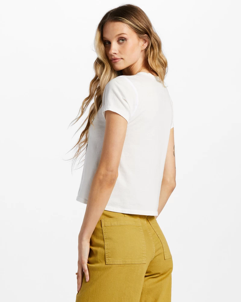 Billabong Stoked All Day T-Shirt - Salt Crystal