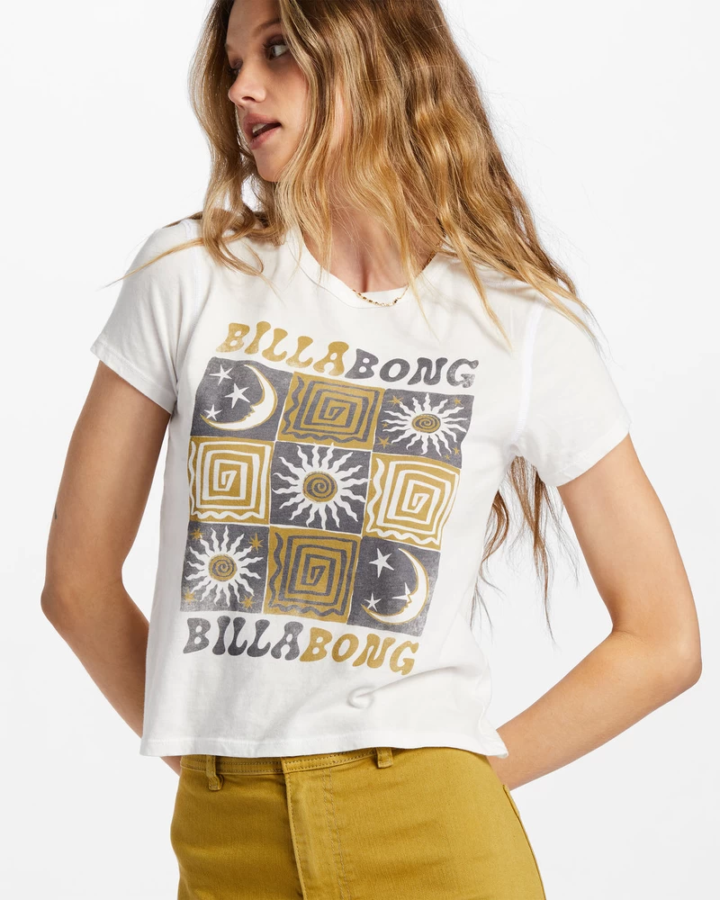 Billabong Stoked All Day T-Shirt - Salt Crystal