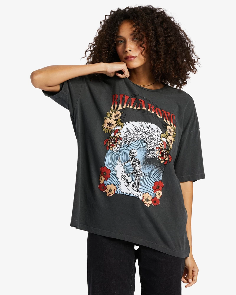 Billabong Big Wave T-Shirt - Off Black