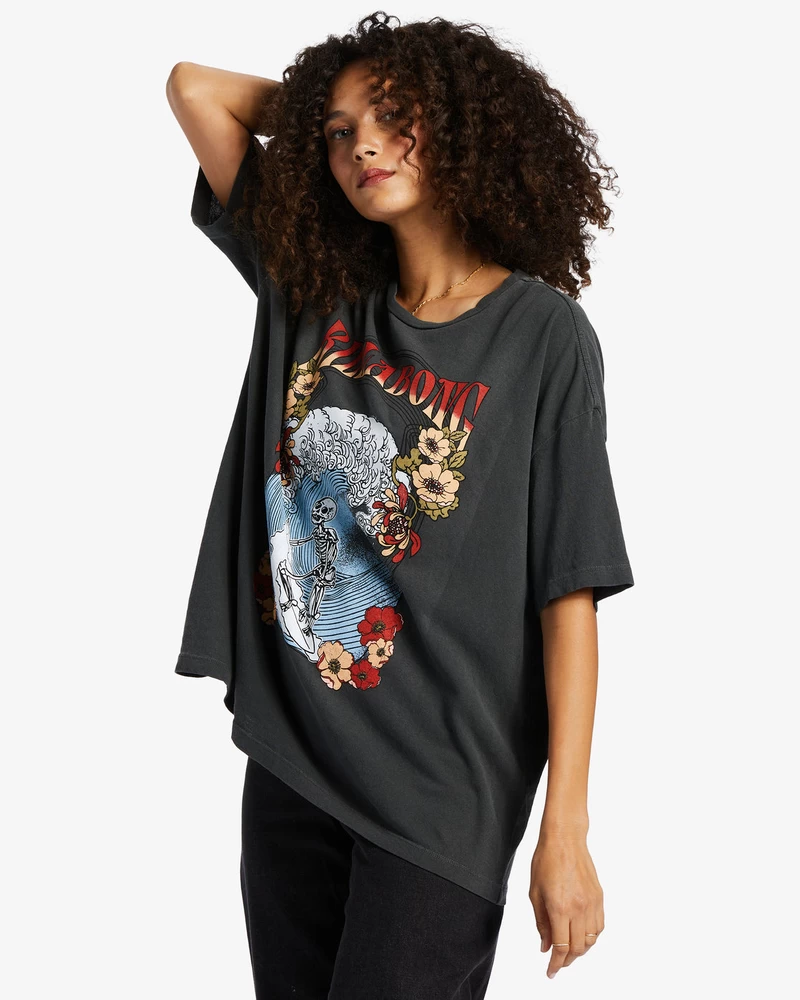 Billabong Big Wave T-Shirt - Off Black