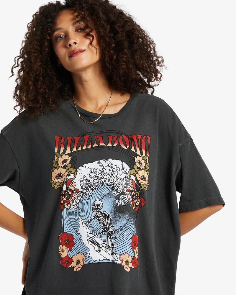 Billabong Big Wave T-Shirt - Off Black