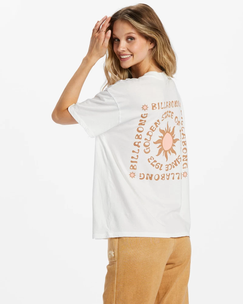 Billabong Golden State T-krekls - Sāls Kristāls