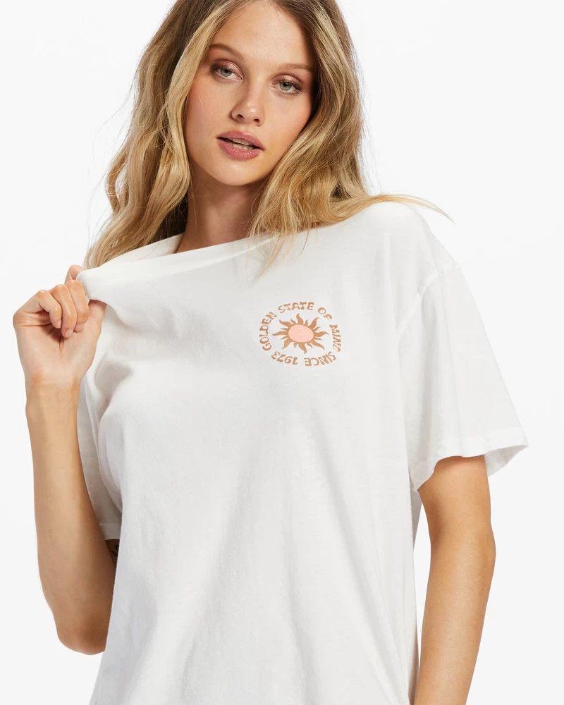 Billabong Golden State T-krekls - Sāls Kristāls