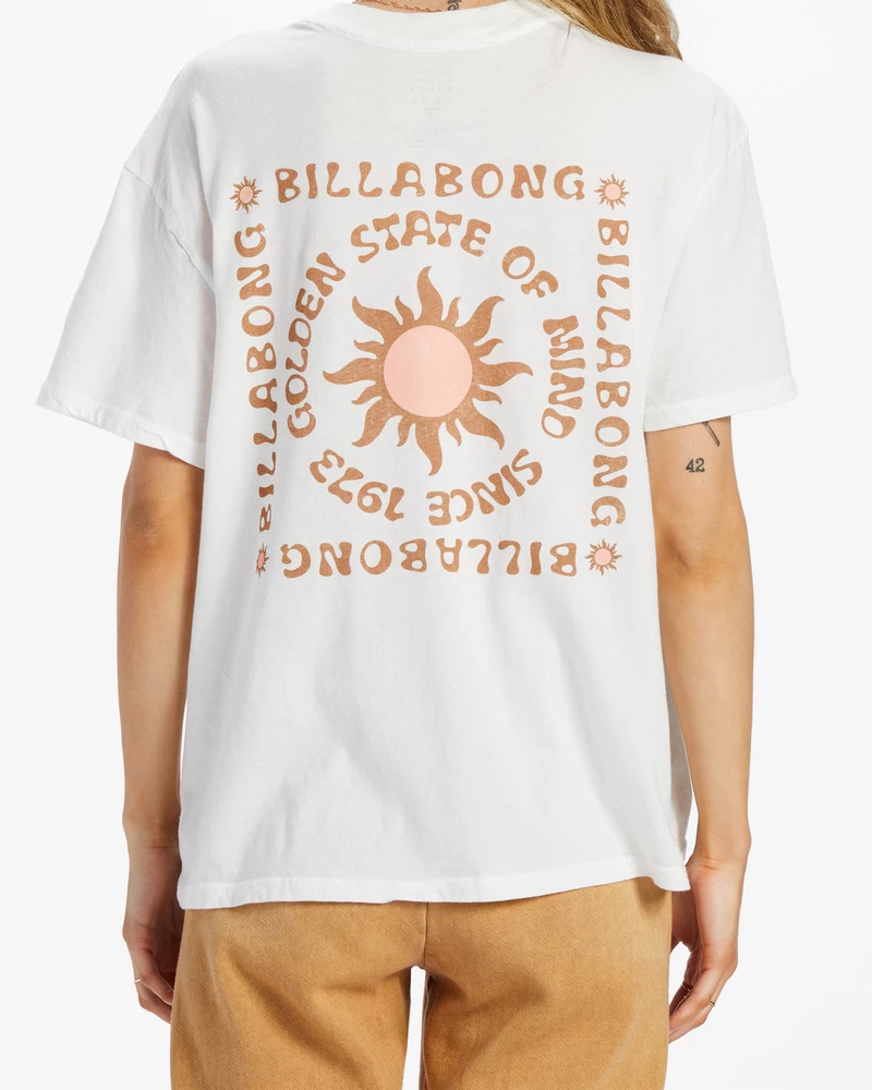 Billabong Golden State T-krekls - Sāls Kristāls