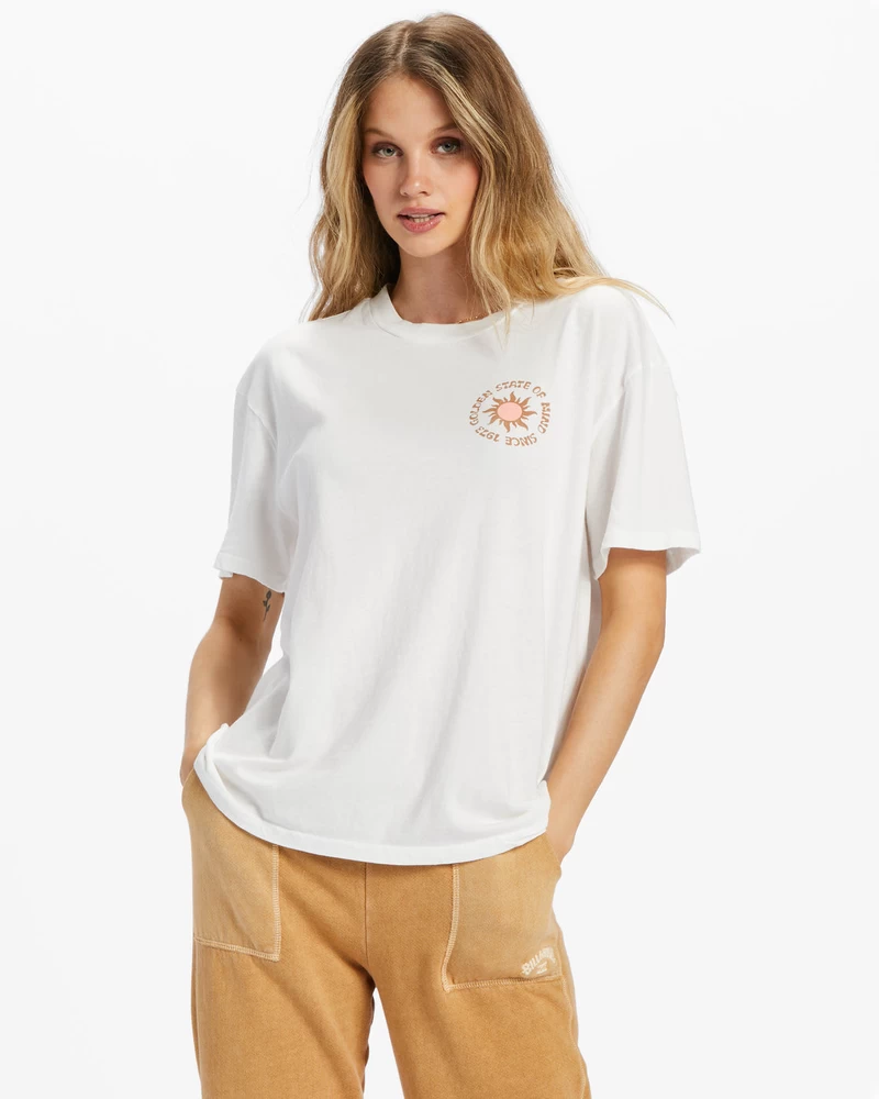 Billabong Golden State T-krekls - Sāls Kristāls