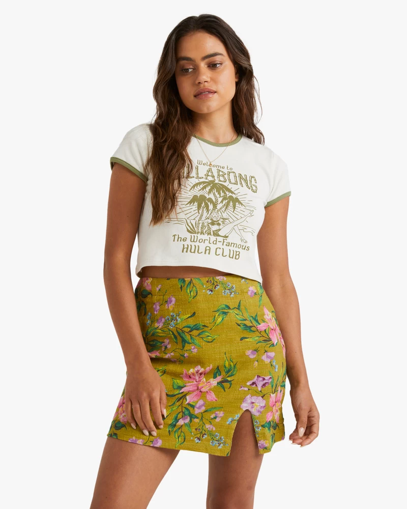 Camiseta Billabong On Vacay Baby - Cristal De Sal