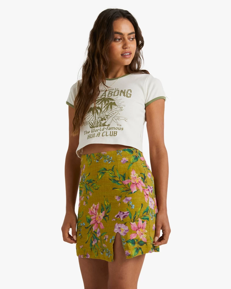 Camiseta Billabong On Vacay Baby - Cristal De Sal