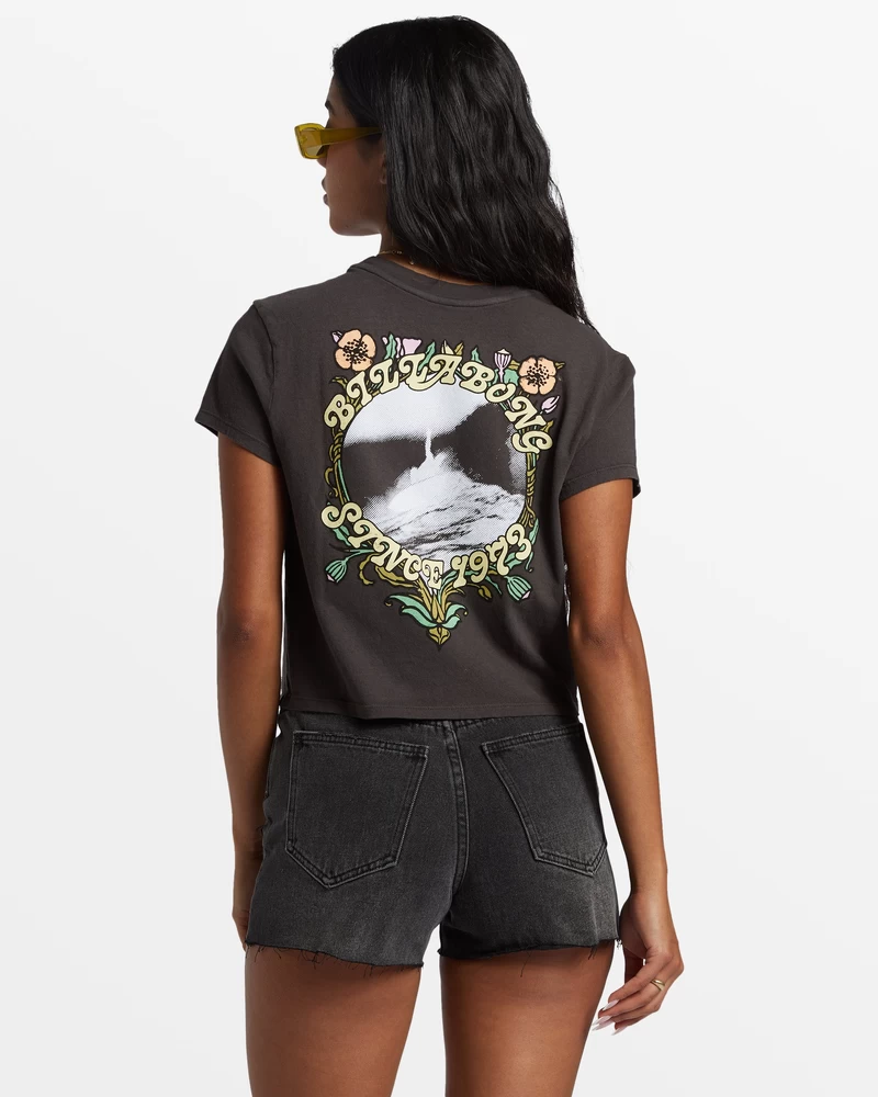 Camiseta Billabong Season Of The Sun - Off Black