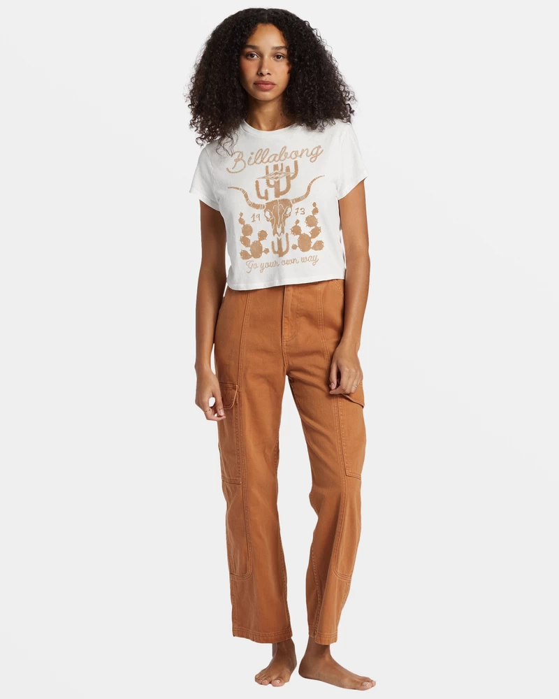 Billabong Gå Din Egen Vei T-skjorte - Saltkrystall