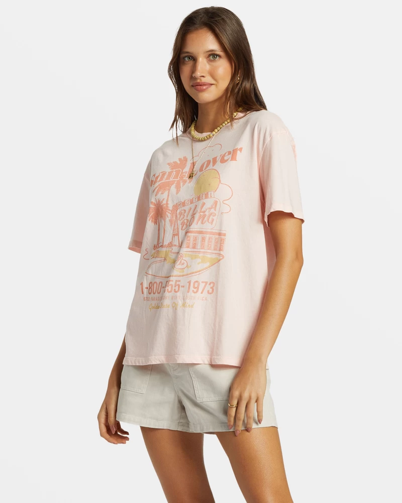 Billabong Golden State T-Shirt - Feelin Peachy