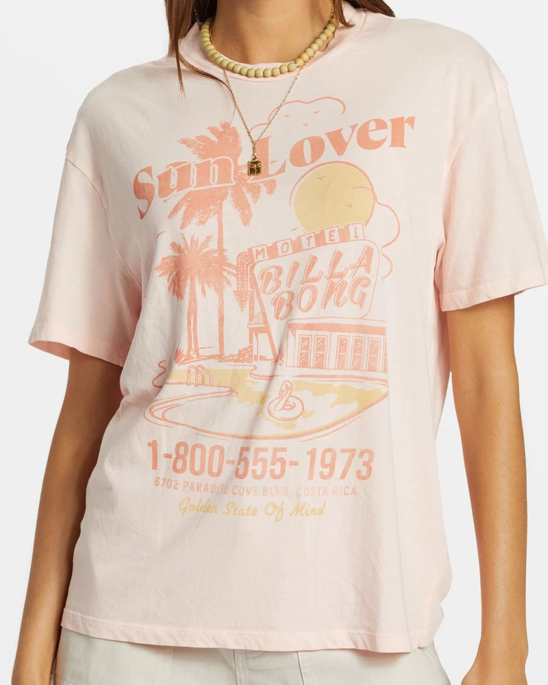 Billabong Golden State T-Shirt - Feelin Peachy