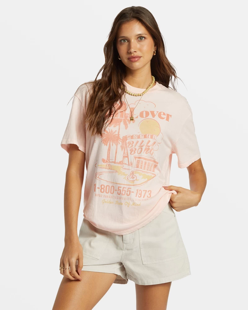 Billabong Golden State T-Shirt - Feelin Peachy