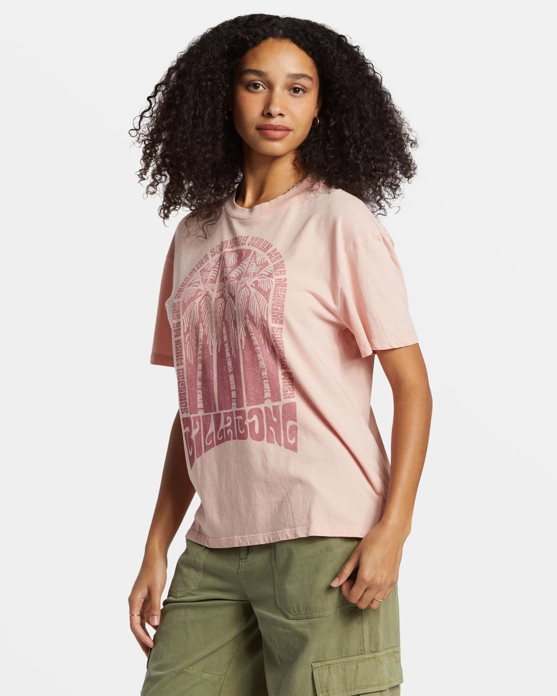 Billabong Someday Dreams T-Shirt - Dusty Peach