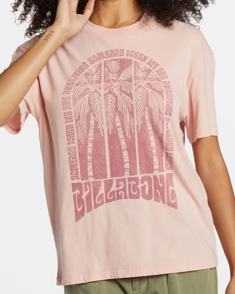 Billabong Someday Dreams T-Shirt - Dusty Peach