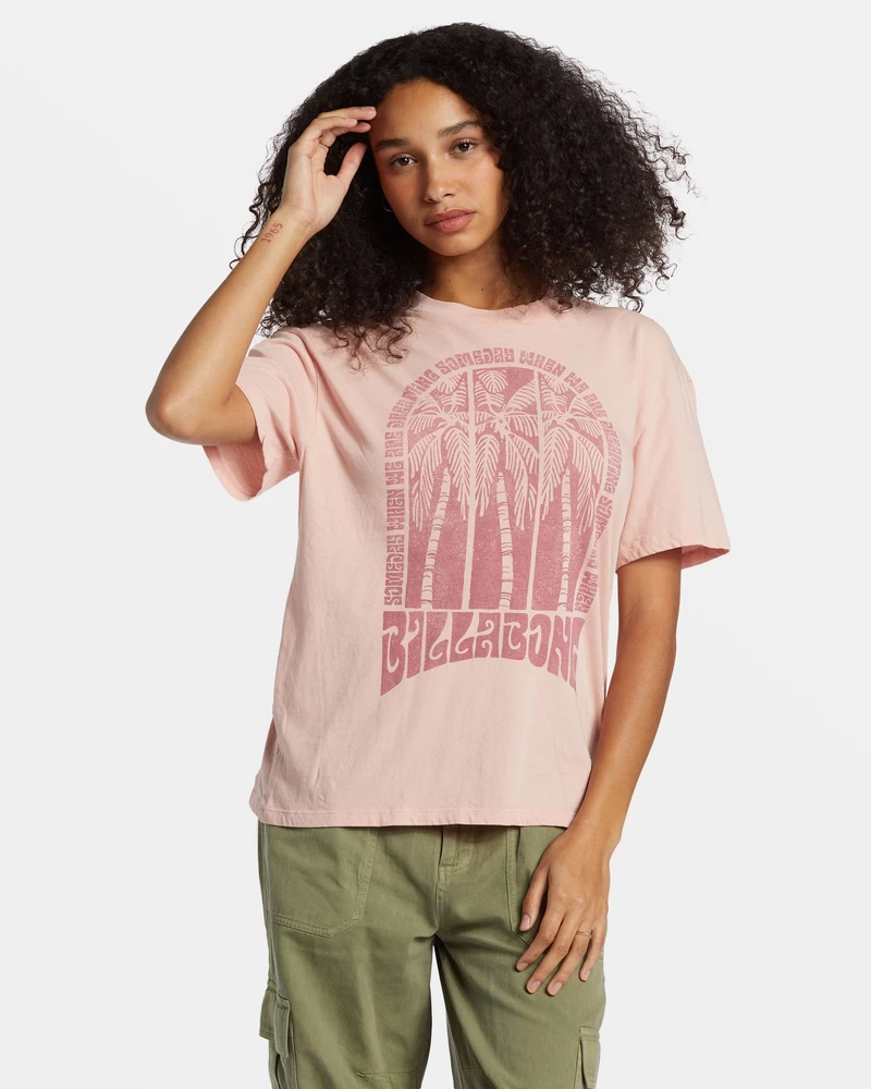 Billabong Someday Dreams T-Shirt - Dusty Peach