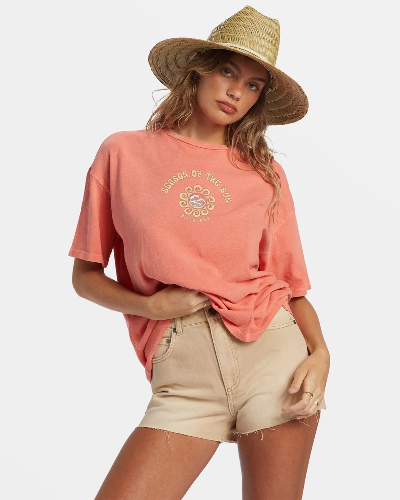 Billabong è La Maglietta Della Stagione - Papaya