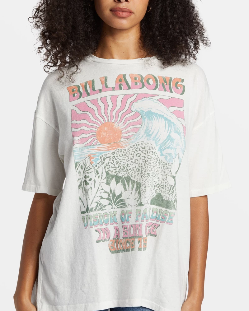 Billabong Vision Of Paradise T-Shirt - Salt Crystal