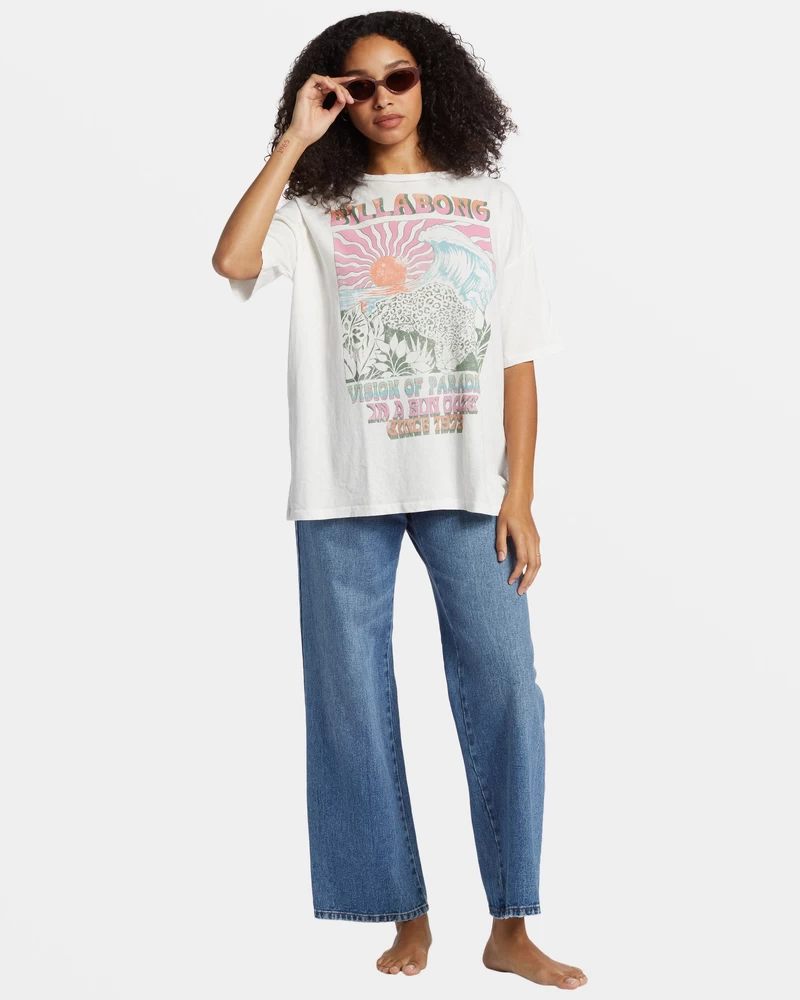 Billabong Vision Of Paradise T-Shirt - Salt Crystal
